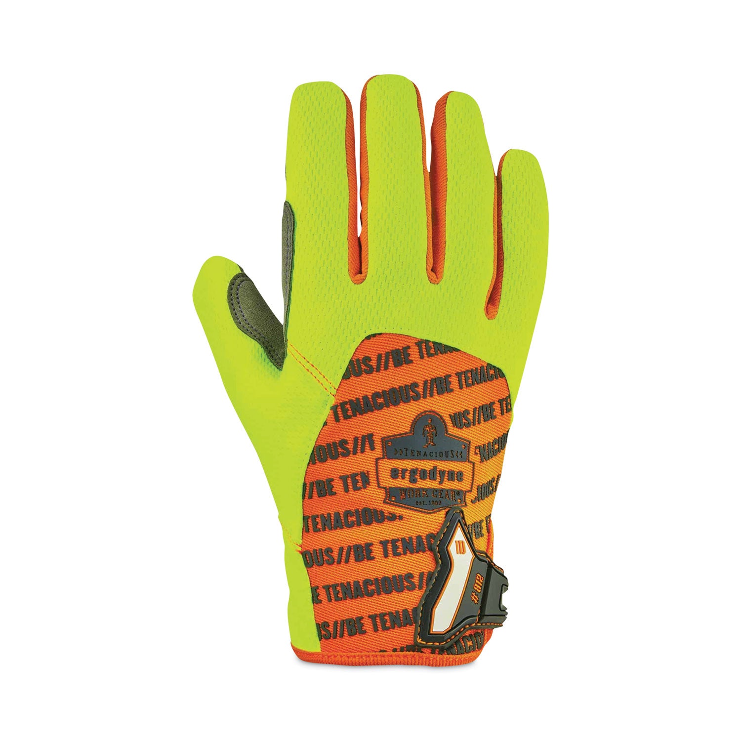 proflex-812-standard-mechanics-gloves-lime-x-large-pair-ships-in-1-3-business-days_ego17275 - 7