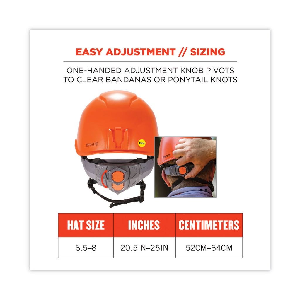 skullerz-8975-mips-class-c-safety-helmet-with-mips-elevate-ratchet-suspension-orange-ships-in-1-3-business-days_ego60257 - 6