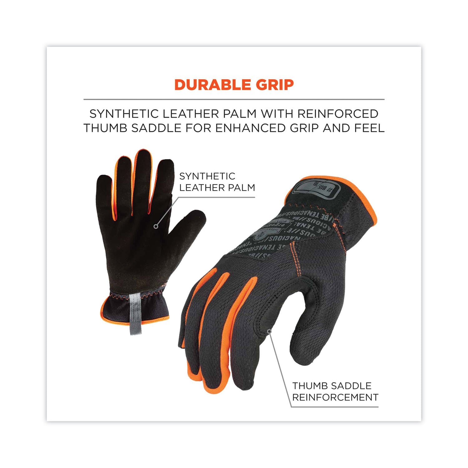 proflex-815-quickcuff-mechanics-gloves-black-small-pair-ships-in-1-3-business-days_ego17202 - 5