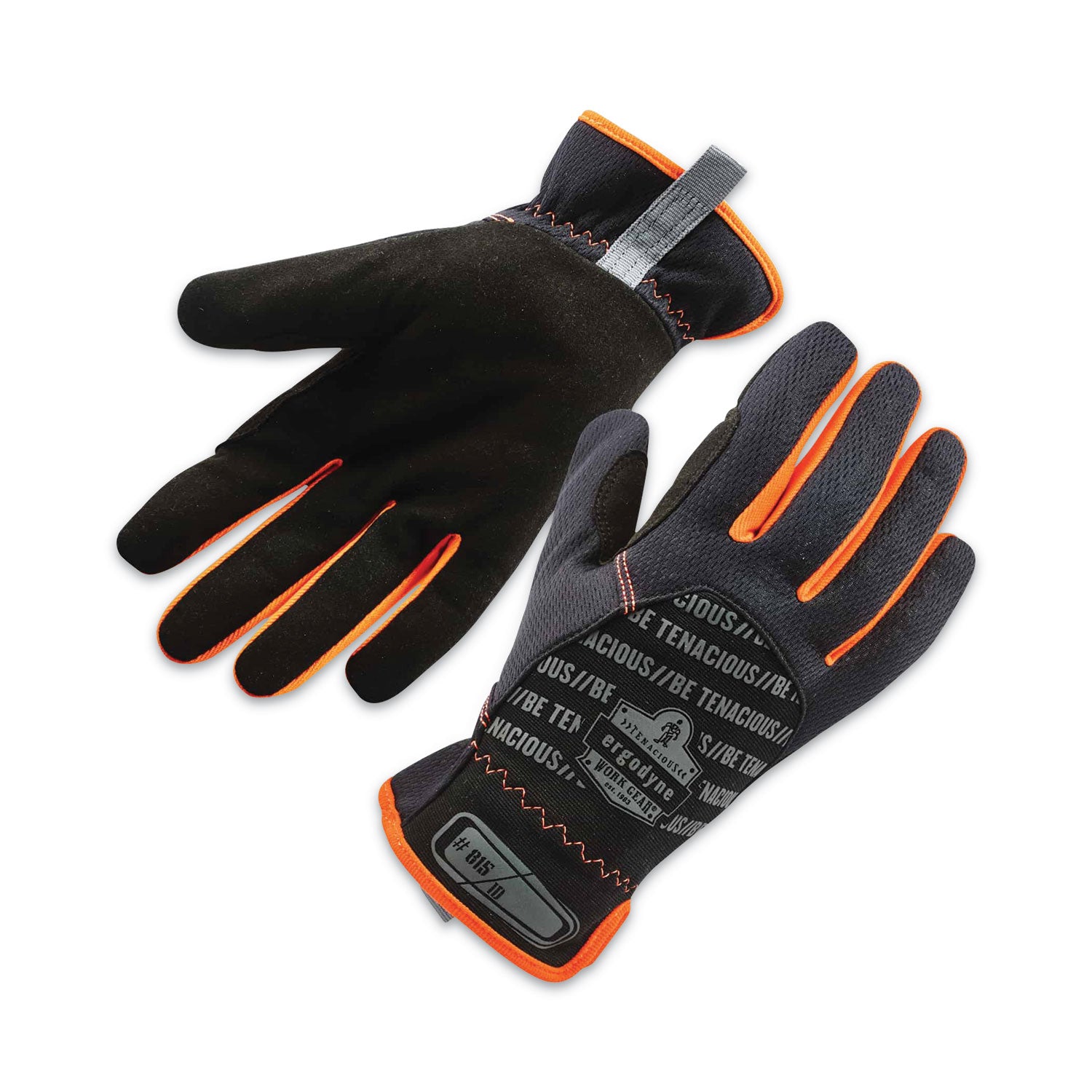 ProFlex 815 QuickCuff Mechanics Gloves, Black, X-Large, Pair, Ships in 1-3 Business Days - 1