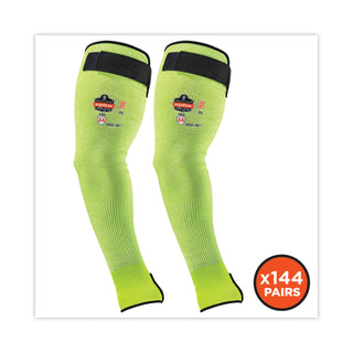 ProFlex 7941-PR CR Protective Arm Sleeve, 22", Lime, 144 Pairs/Carton, Ships in 1-3 Business Days