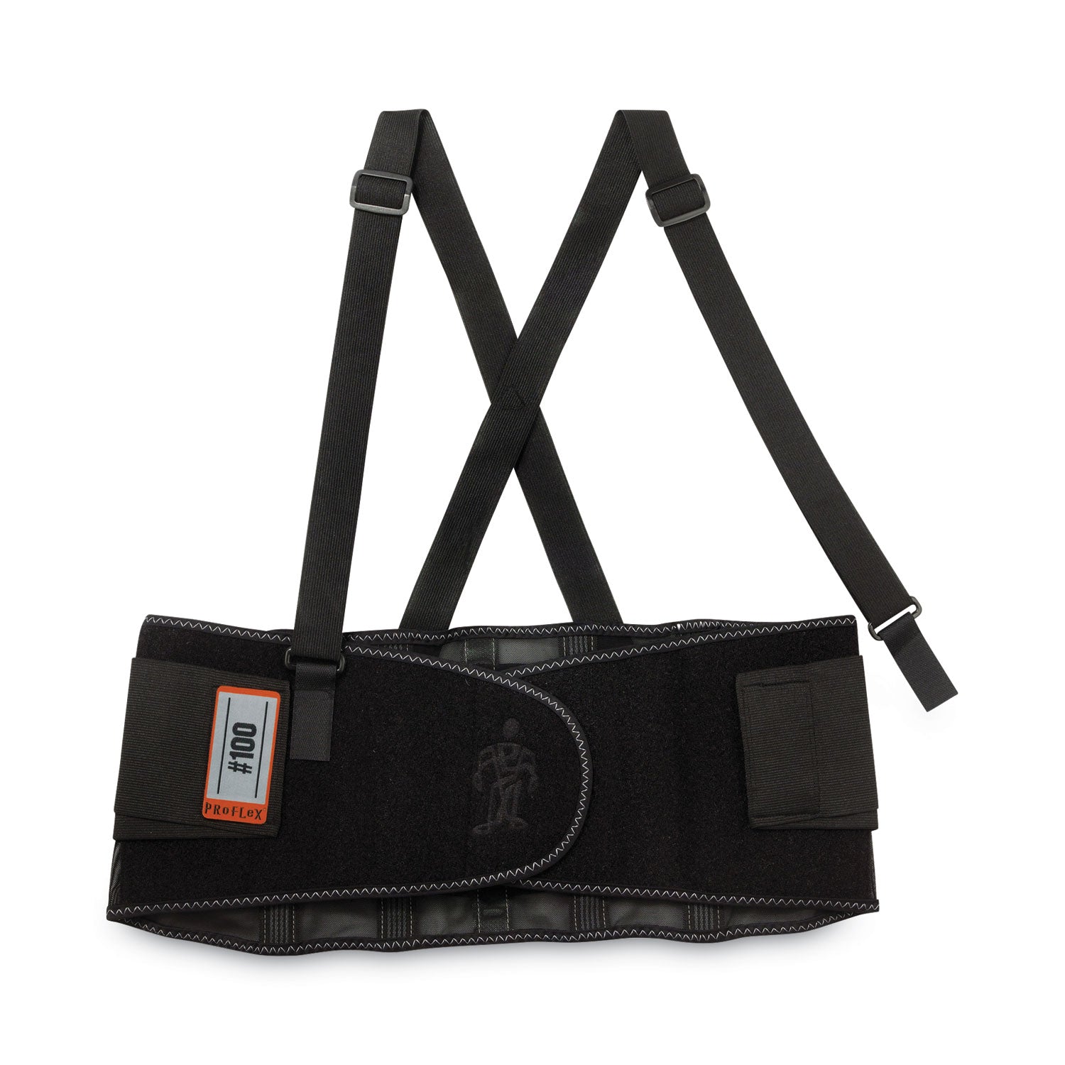 proflex-100-economy-spandex-back-support-brace-2x-large-42-to-46-waist-black-ships-in-1-3-business-days_ego11386 - 1