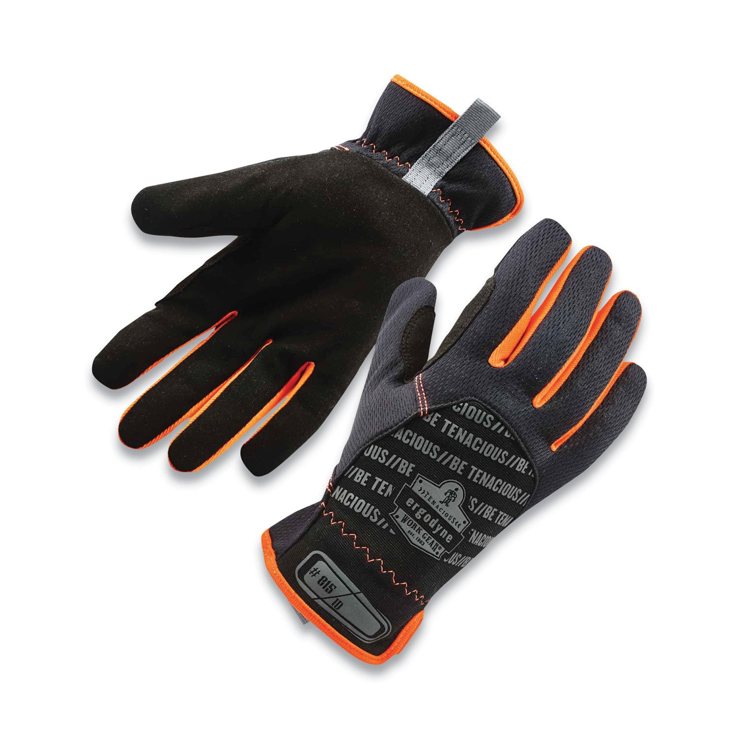 proflex-815-quickcuff-mechanics-gloves-black-small-pair-ships-in-1-3-business-days_ego17202 - 1