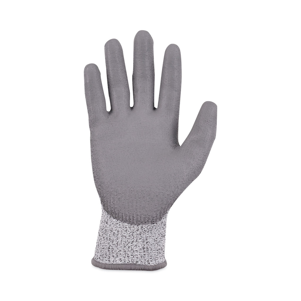 ProFlex 7030 ANSI A3 PU Coated CR Gloves, Gray, Medium, Pair, Ships in 1-3 Business Days