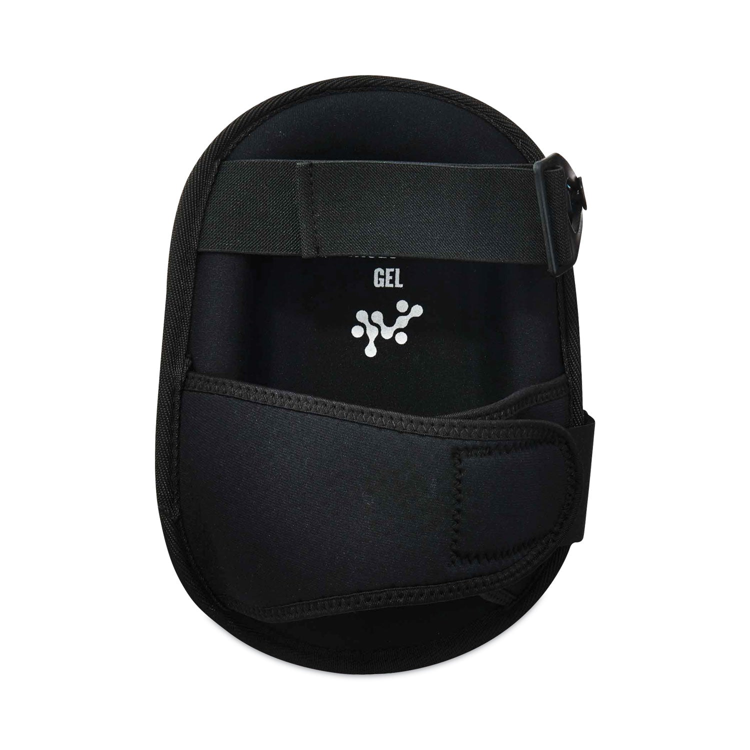 ProFlex 345 Injected Gel Knee Pads, Long Cap, Hook and Loop Closure, One Size, Black, Pair, Ships in 1-3 Business Days