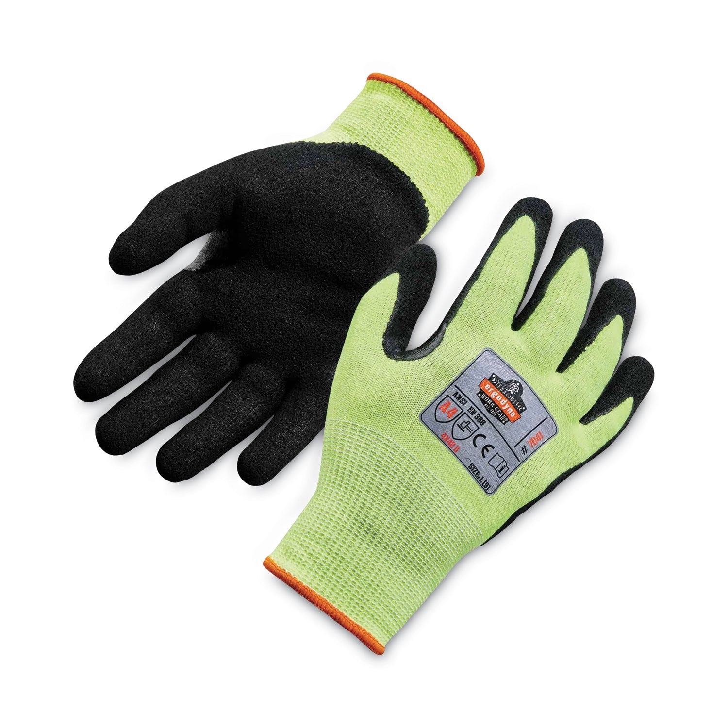 proflex-7041-ansi-a4-nitrile-coated-cr-gloves-lime-large-144-pairs-ships-in-1-3-business-days_ego17824 - 1