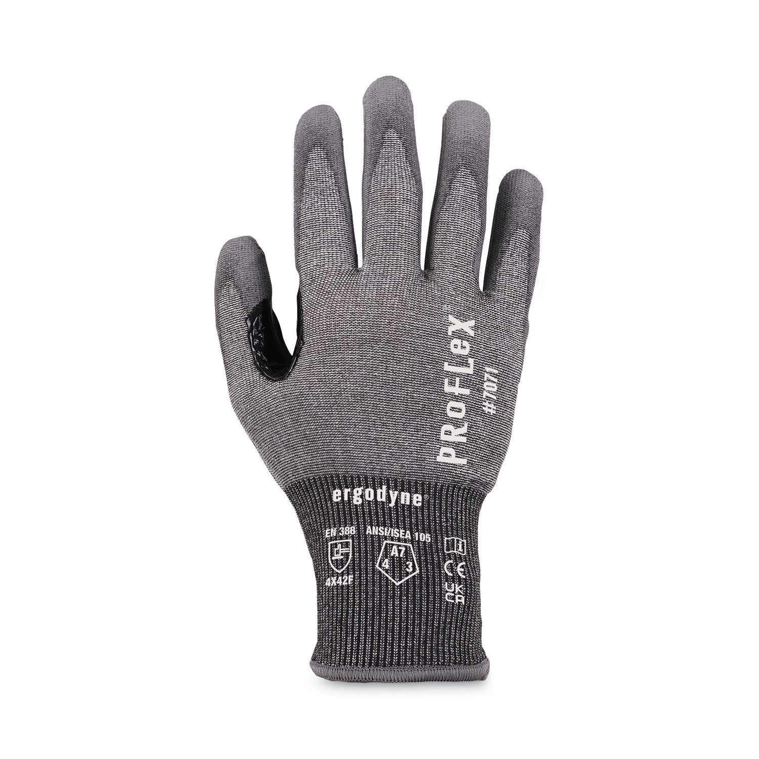 proflex-7071-ansi-a7-pu-coated-cr-gloves-gray-large-12-pairs-pack-ships-in-1-3-business-days_ego18064 - 7