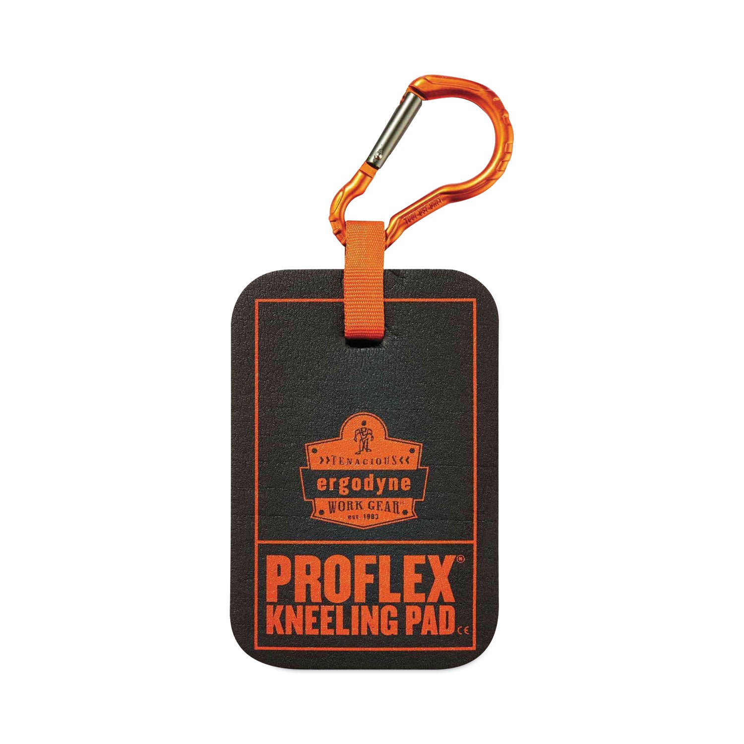 proflex-365-mini-foam-kneeling-pad-carabiner-1-mini-black-ships-in-1-3-business-days_ego18565 - 1