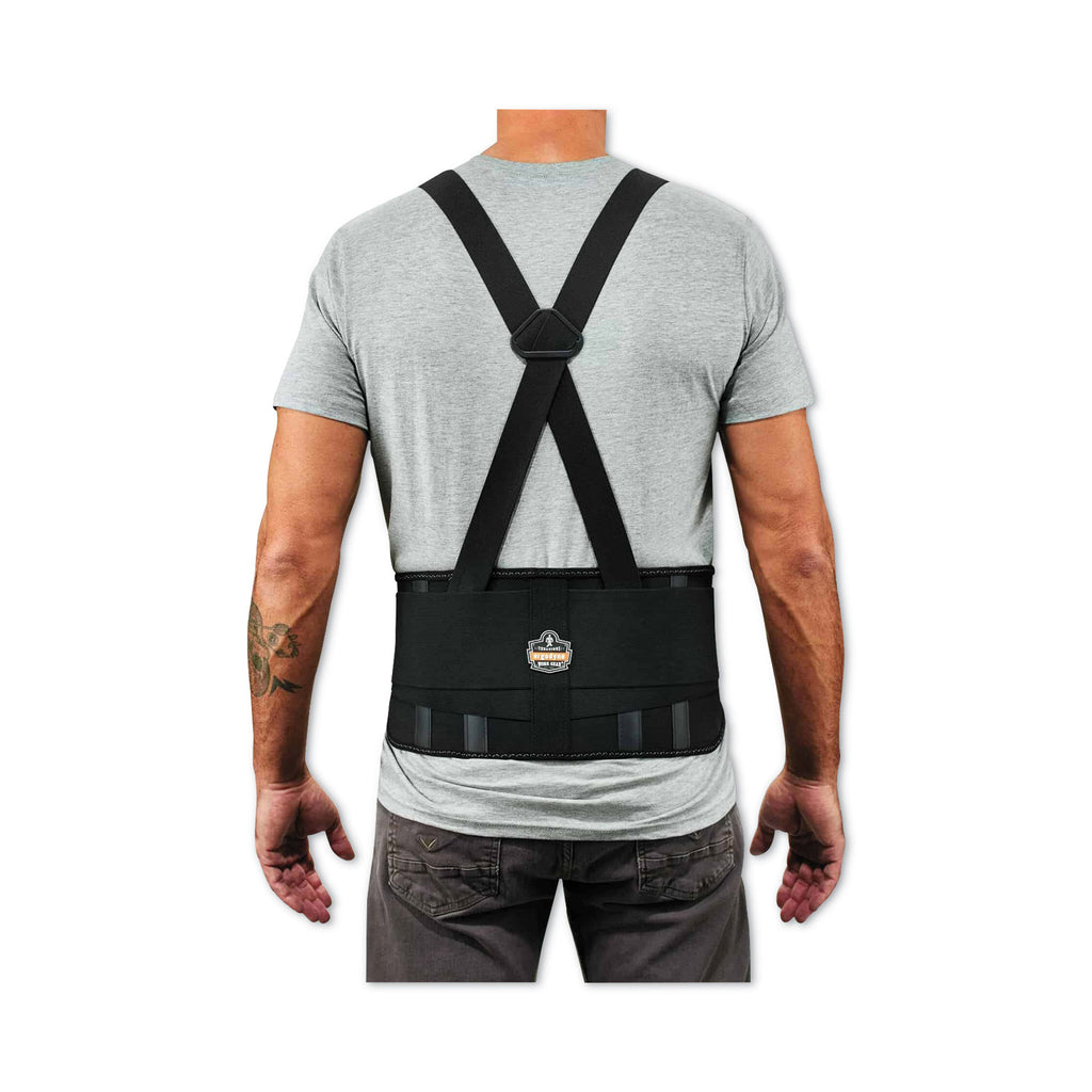 ProFlex 1625 Elastic Back Support Brace, X-Small, 20" to 25" Waist, Black, Ships in 1-3 Business Days