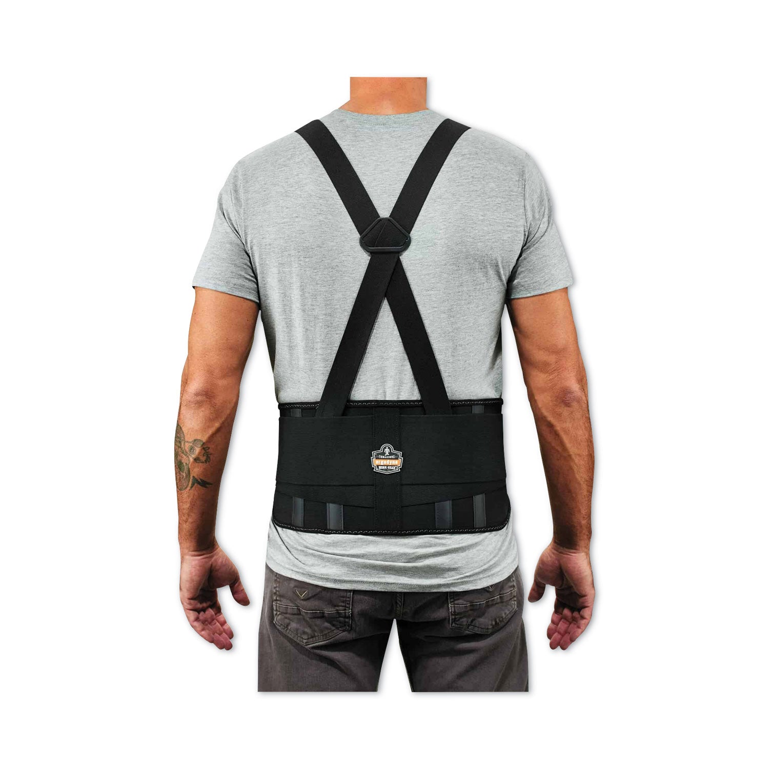 ProFlex 1625 Elastic Back Support Brace, X-Small, 20" to 25" Waist, Black, Ships in 1-3 Business Days