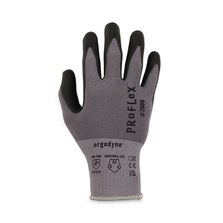 ProFlex 7000 Nitrile-Coated Gloves Microfoam Palm, Gray, Medium, 12 Pairs/Pack, Ships in 1-3 Business Days