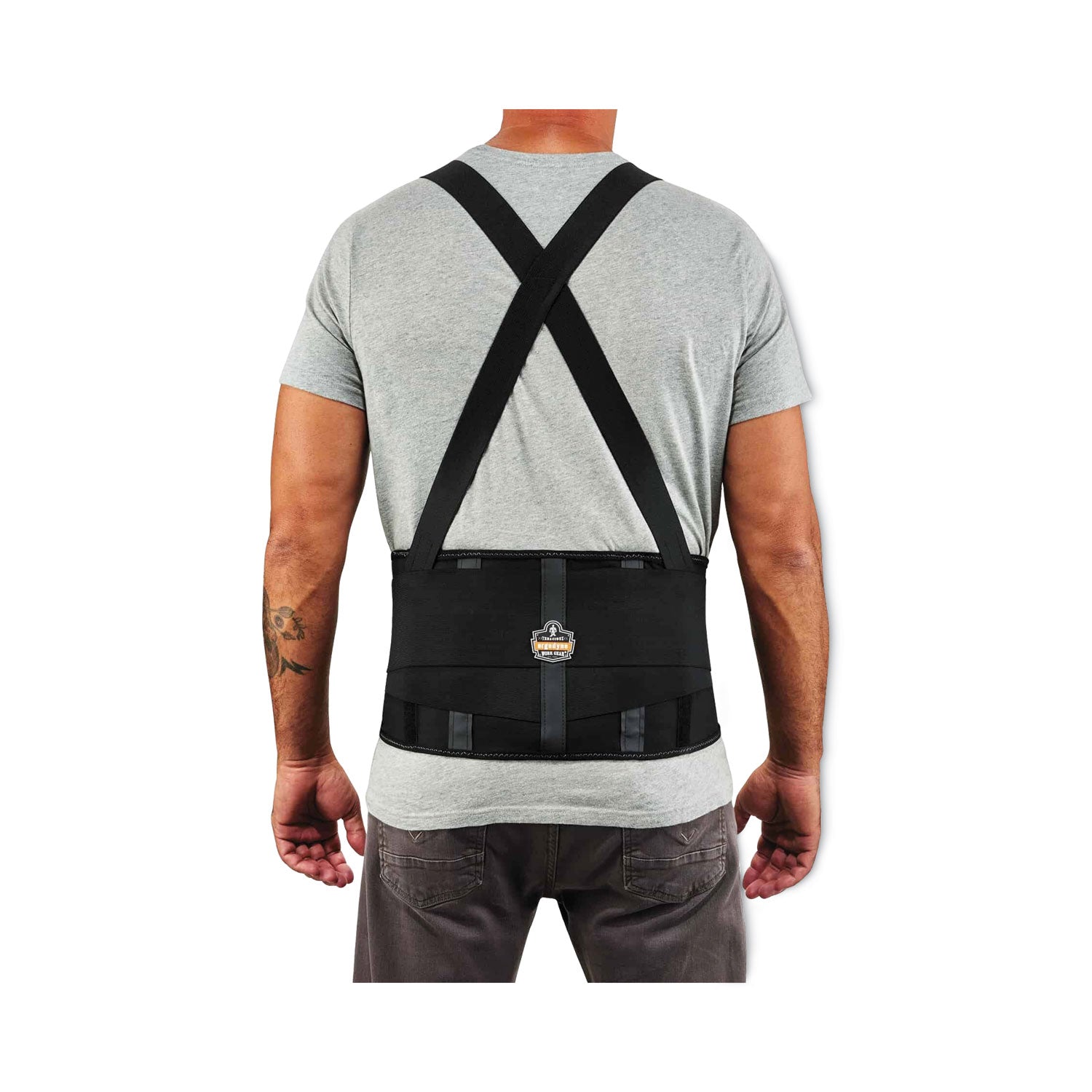 ProFlex 1100SF Standard Spandex Back Support Brace, X-Small, 20" to 25" Waist, Black, Ships in 1-3 Business Days