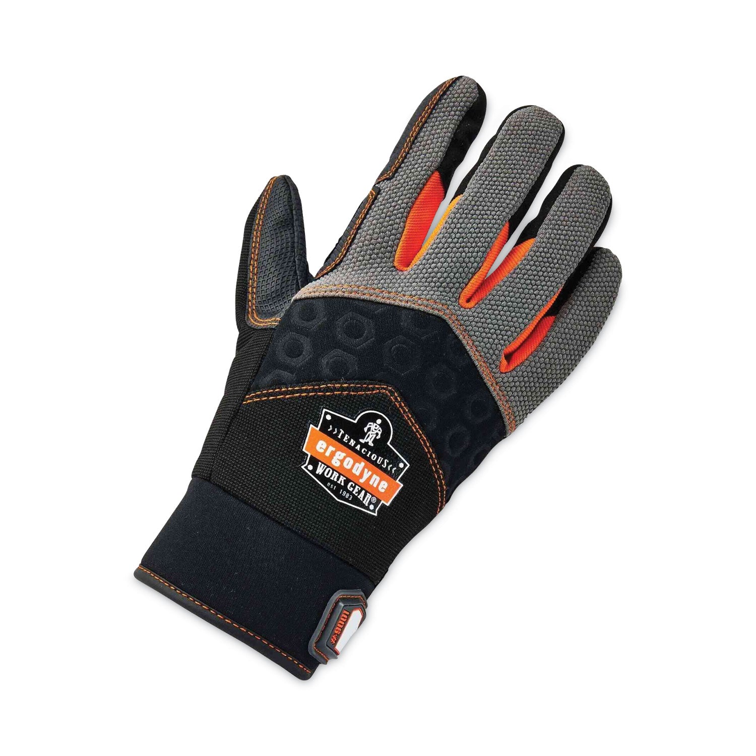 proflex-9001-full-finger-impact-gloves-black-x-large-pair-ships-in-1-3-business-days_ego17775 - 3