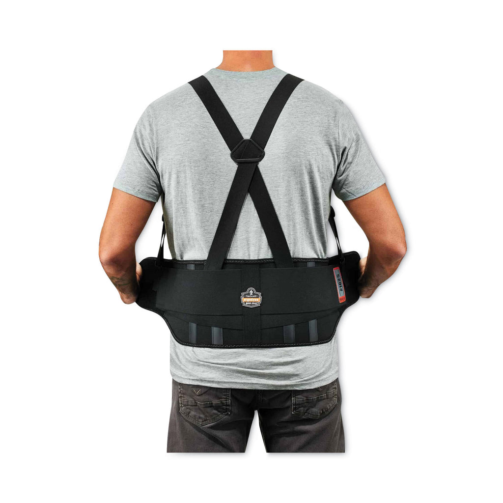 ProFlex 1625 Elastic Back Support Brace, X-Small, 20" to 25" Waist, Black, Ships in 1-3 Business Days