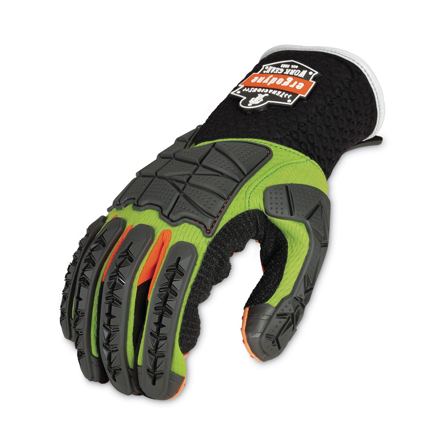 proflex-925fx-standard-dorsal-impact-reducing-gloves-black-lime-2x-large-pair-ships-in-1-3-business-days_ego17906 - 4