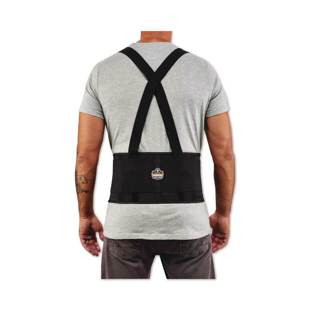 ProFlex 1650 Economy Elastic Back Support Brace, 3X-Large, 46" to 52" Waist, Black, Ships in 1-3 Business Days