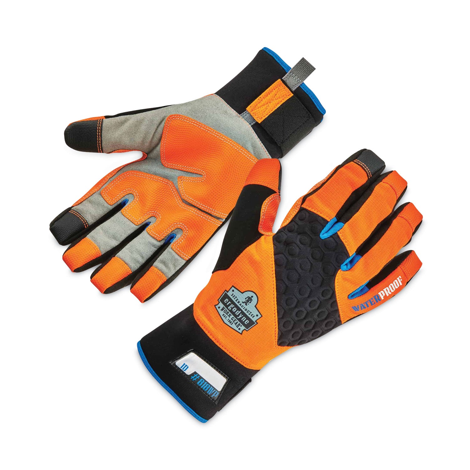 proflex-818wp-thermal-wp-gloves-with-tena-grip-orange-medium-pair-ships-in-1-3-business-days_ego17393 - 1