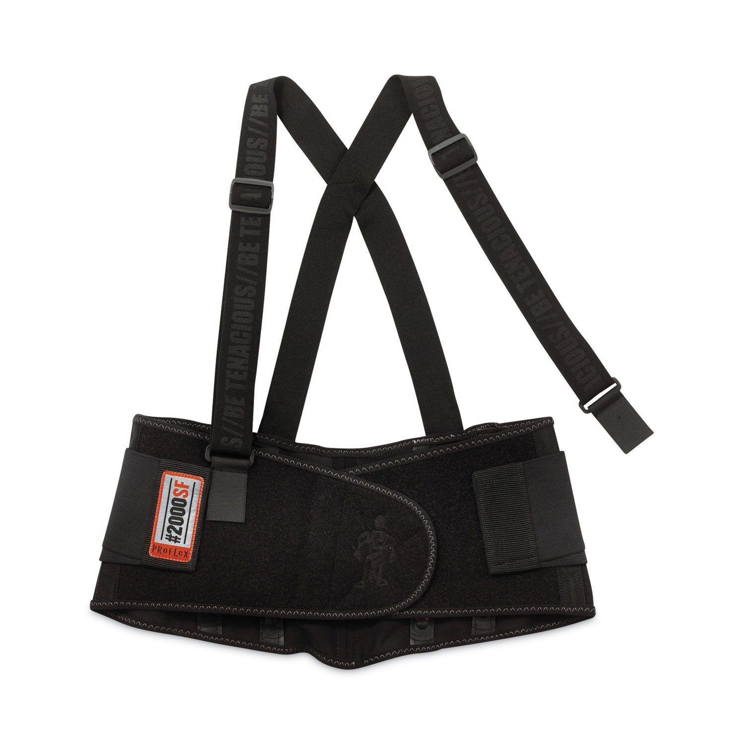 proflex-2000sf-high-performance-spandex-back-support-brace-4x-large-52-to-58-waist-black-ships-in-1-3-business-days_ego11288 - 1