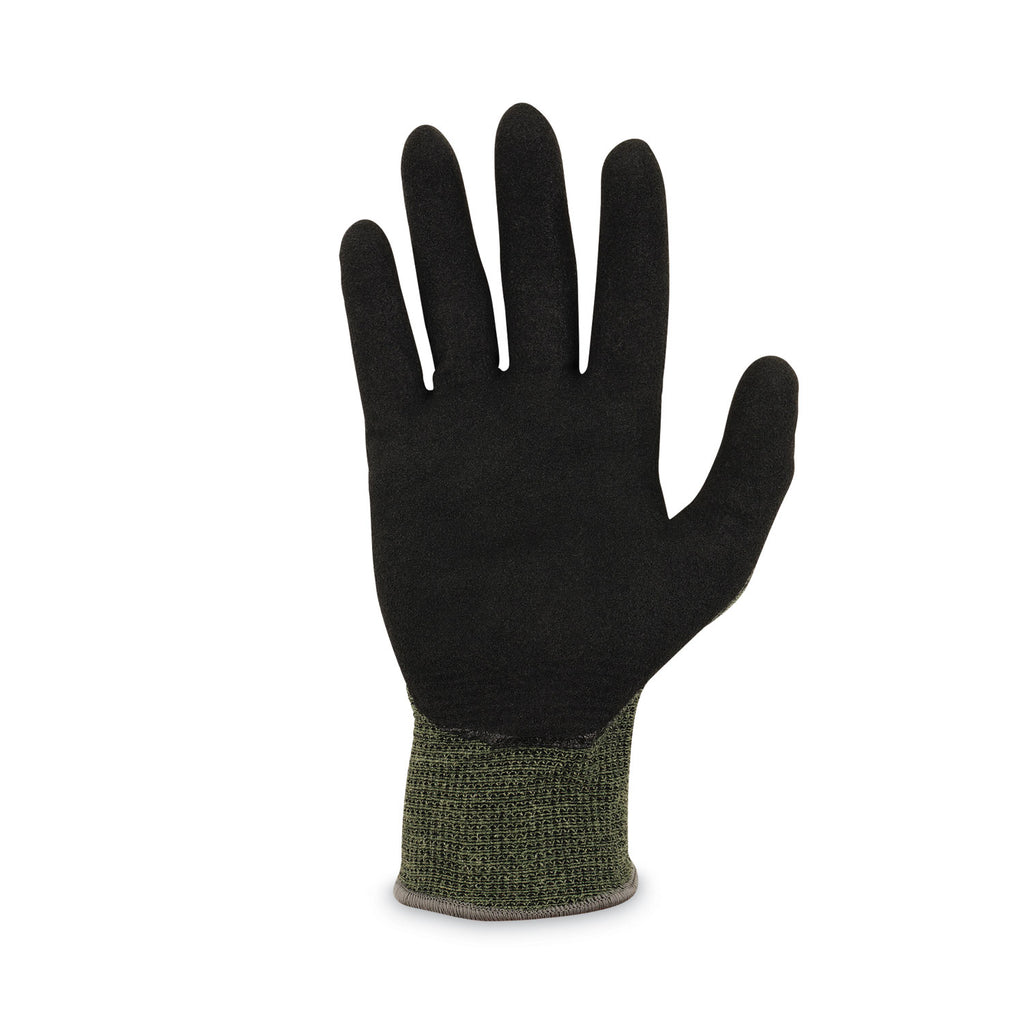 ProFlex 7042 ANSI A4 Nitrile-Coated CR Gloves, Green, X-Large, Pair, Ships in 1-3 Business Days