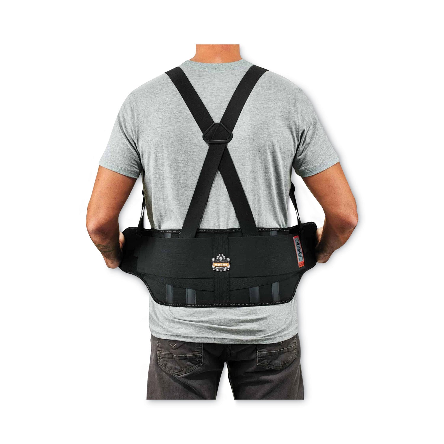 proflex-1625-elastic-back-support-brace-small-25-to-30-waist-black-ships-in-1-3-business-days_ego11112 - 3