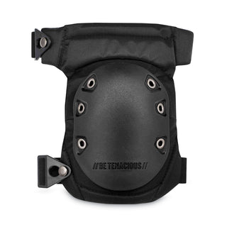 ProFlex 435 Hinged Gel Knee Pad With Buckles, Hard Cap, Buckle Closure, One Size, Black, Pair, Ships in 1-3 Business Days