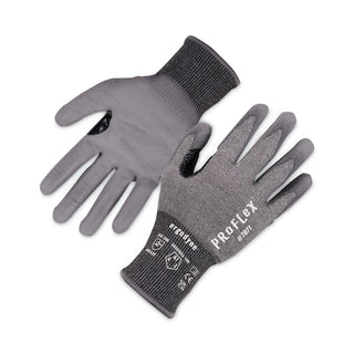 ProFlex 7071 ANSI A7 PU Coated CR Gloves, Gray, X-Large, Pair, Ships in 1-3 Business Days