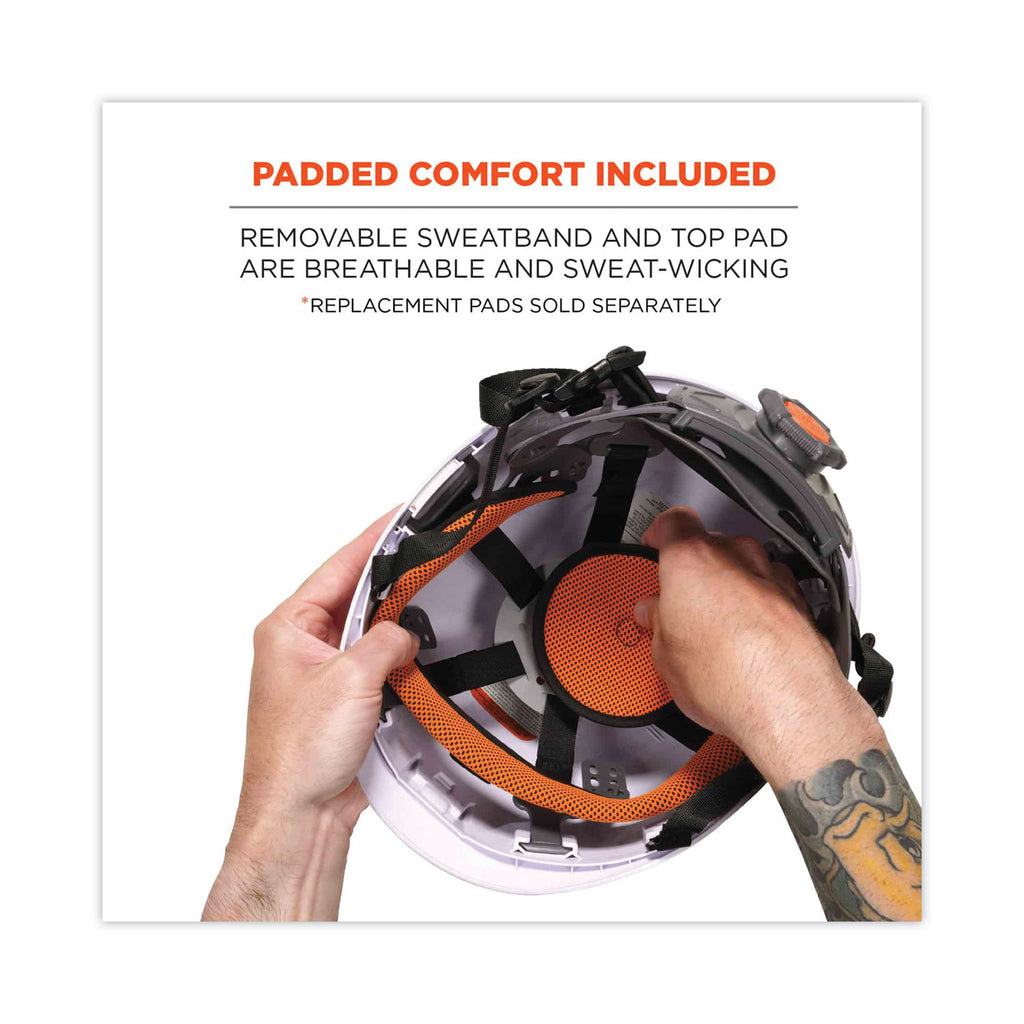 skullerz-8975v-class-c-safety-helmet-w-8991-visor-kit-clear-lens-6-pt-ratchet-suspension-white-ships-in-1-3-business-days_ego60219 - 6