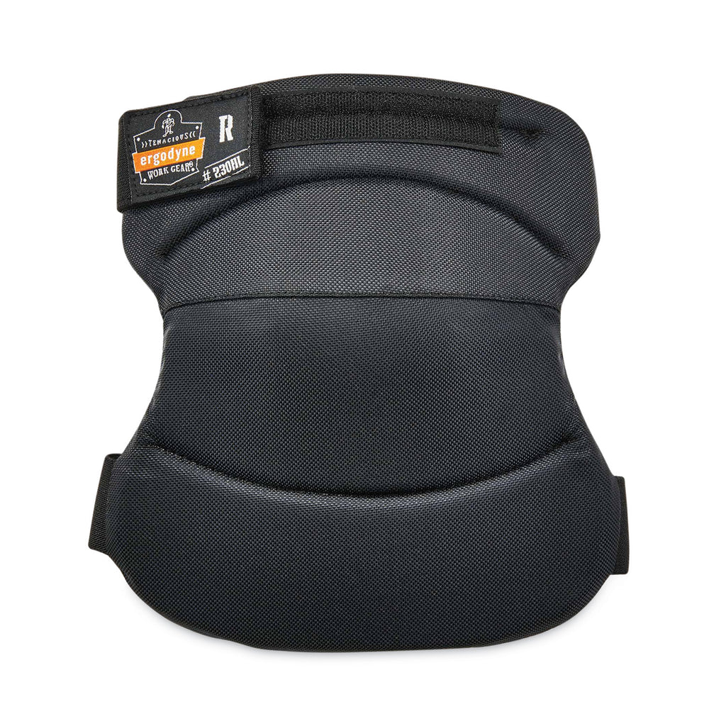 ProFlex 230HL Knee Pads, Wide Soft Cap, Hook and Loop Closure, One Size Fits Most, Black, Pair, Ships in 1-3 Business Days