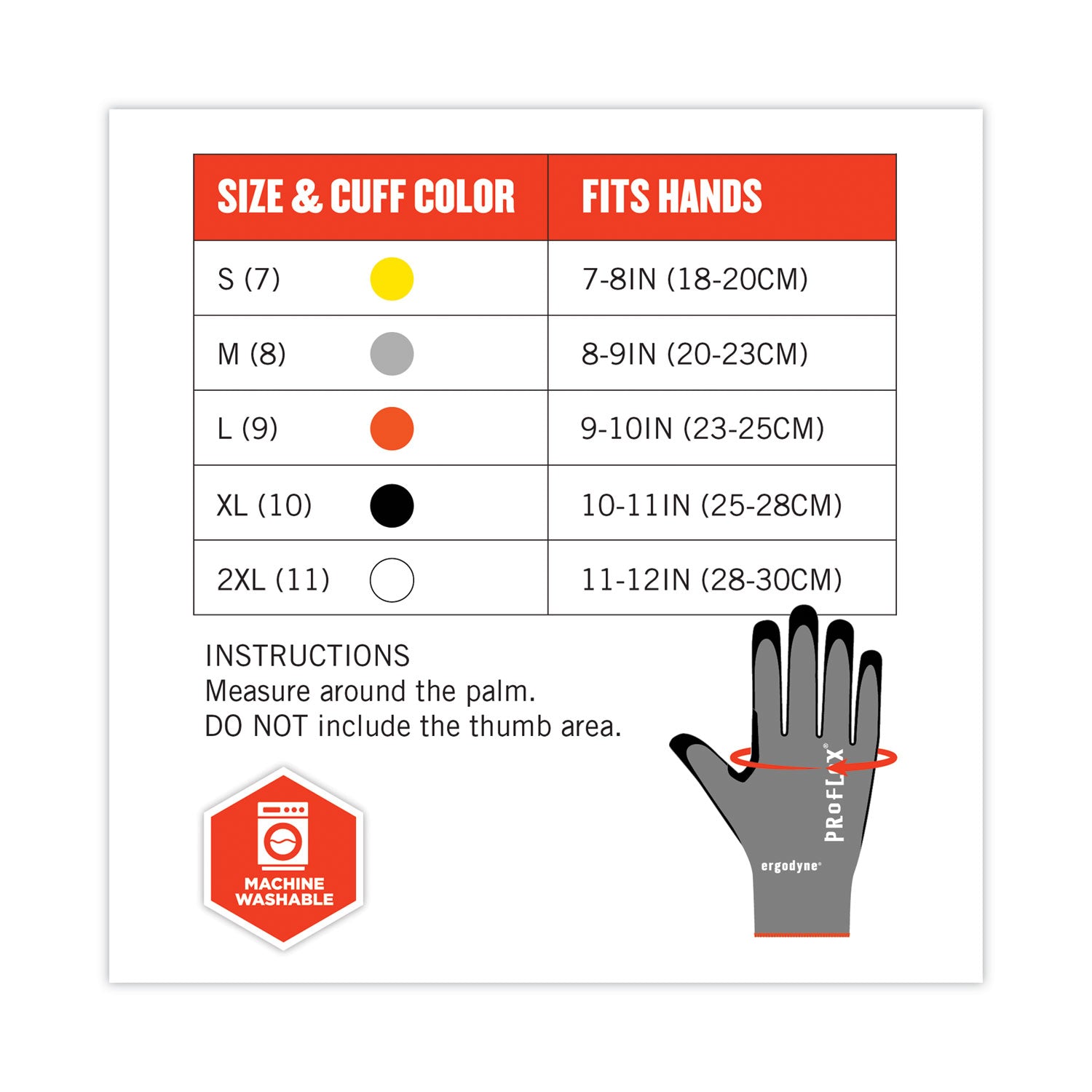 ProFlex 7072 ANSI A7 Nitrile-Coated CR Gloves, Gray, 2X-Large, 12 Pairs/Pack, Ships in 1-3 Business Days - 7