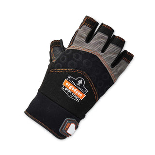 ProFlex 900 Half-Finger Impact Gloves, Black, 2X-Large, Pair, Ships in 1-3 Business Days