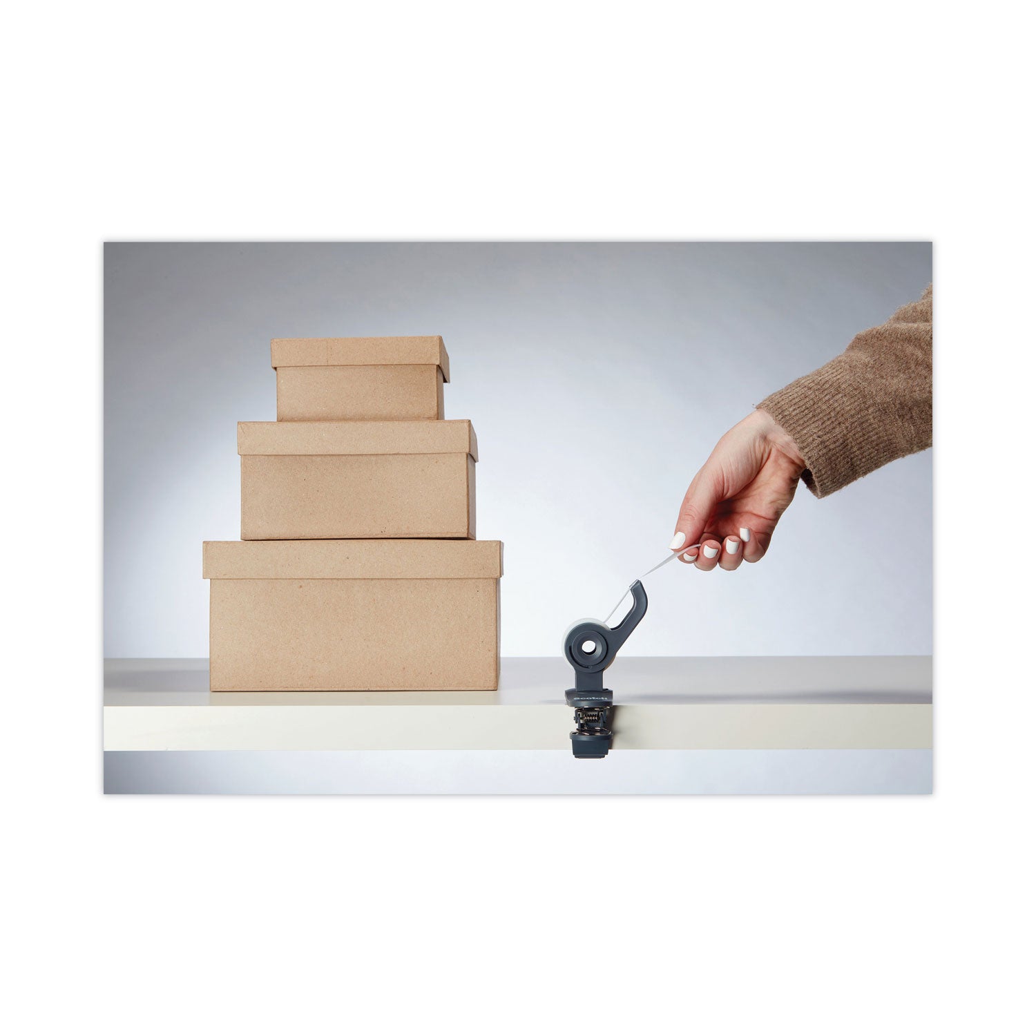 clip-dispenser-value-pack-with-12-rolls-of-tape-1-core-plastic-charcoal_mmm810k12c19 - 8
