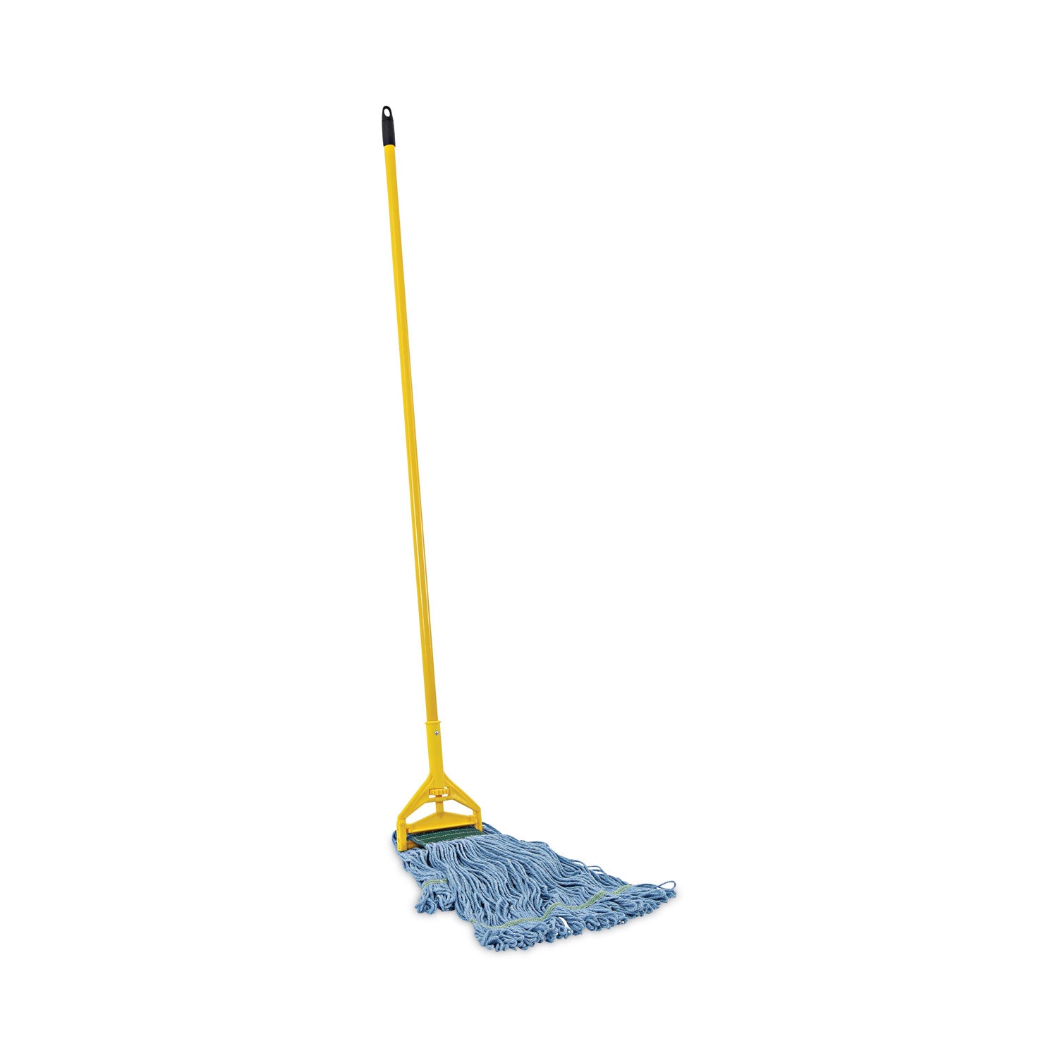 looped-end-mop-kit-medium-blue-cotton-rayon-synthetic-head-60-yellow-metal-polypropylene-handle_bwk400mbc - 4