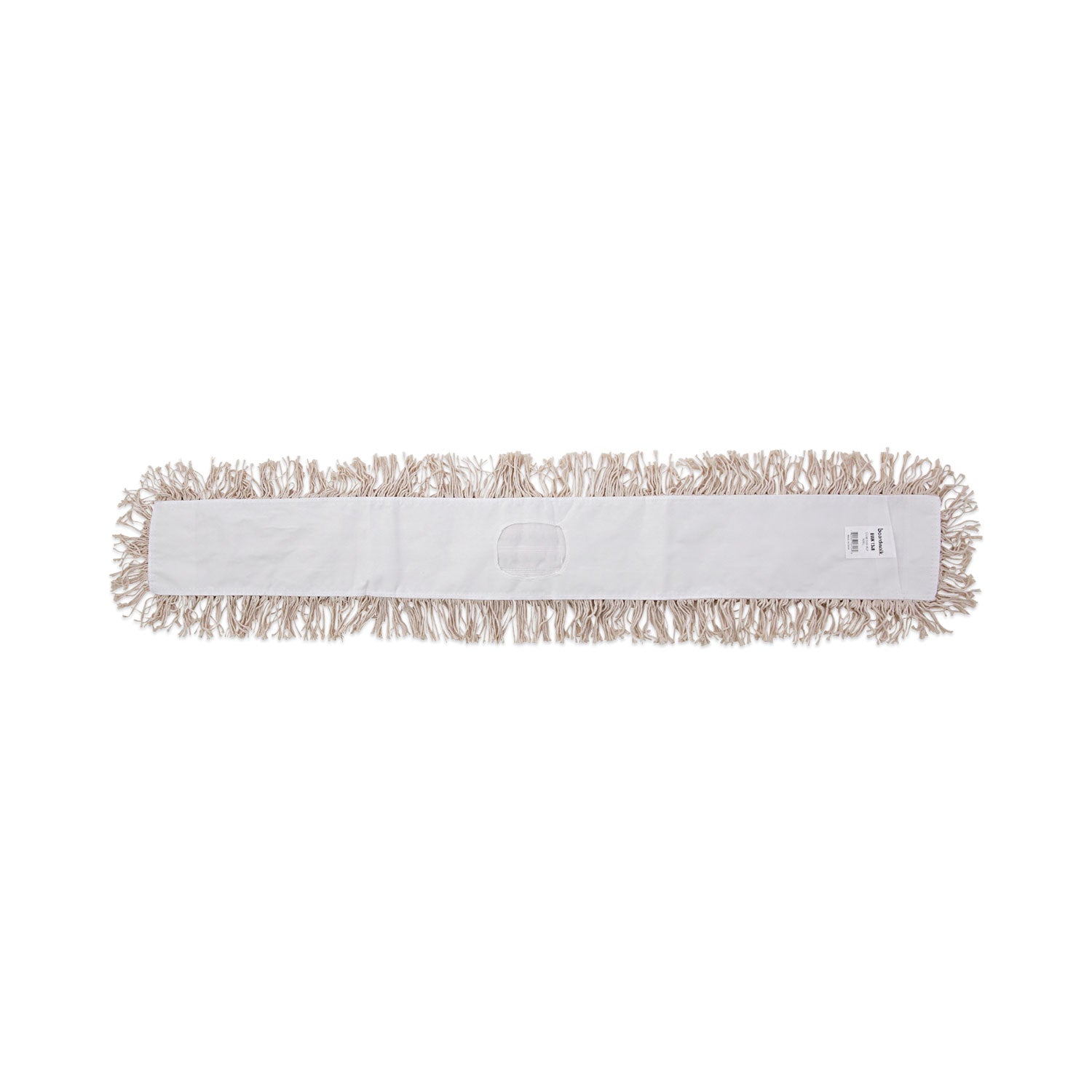 Industrial Dust Mop Head, Hygrade Cotton, 48w x 5d, White - 
