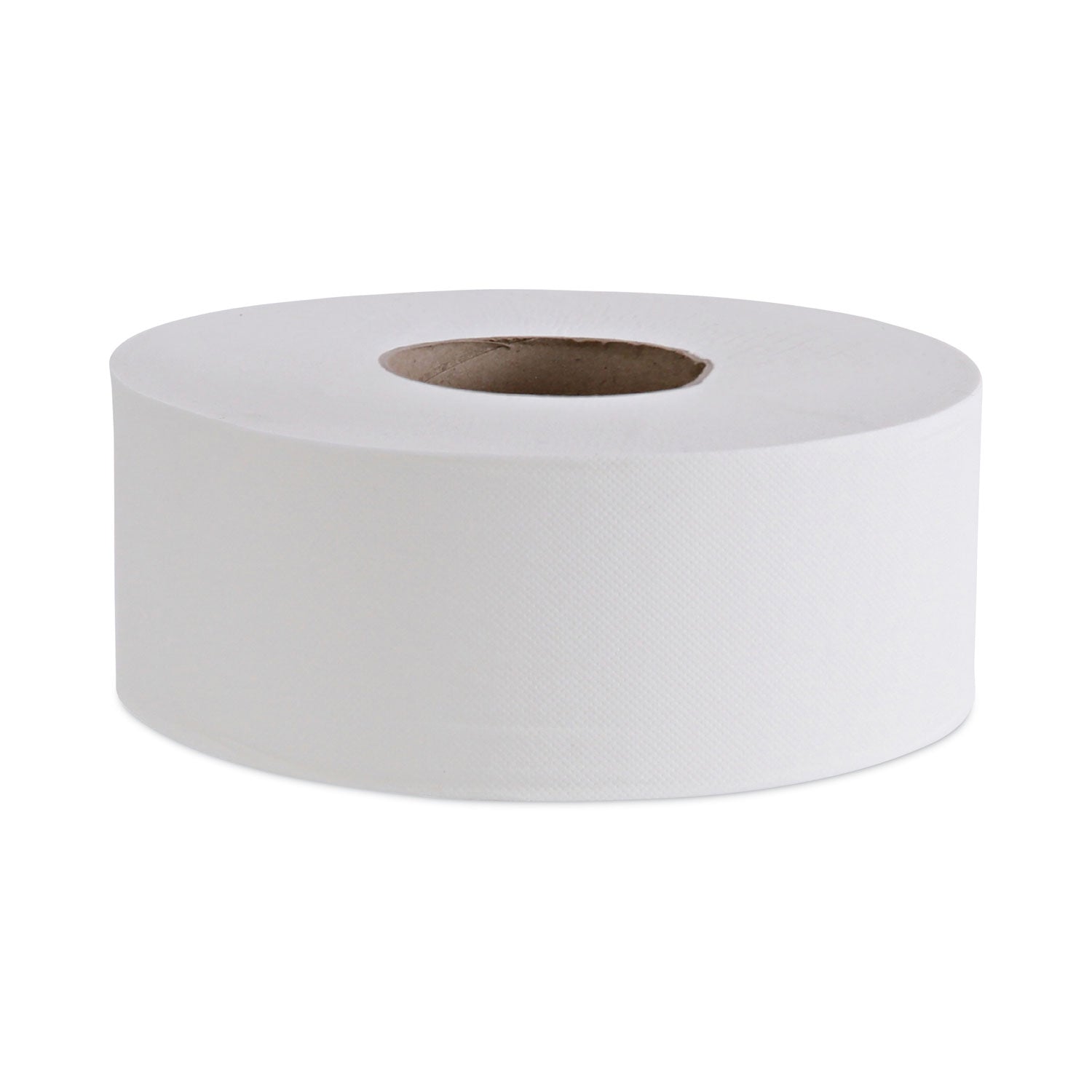 Jumbo Roll Bathroom Tissue, Septic Safe, 2-Ply, White, 3.4" x 1,000 ft, 12 Rolls/Carton - 