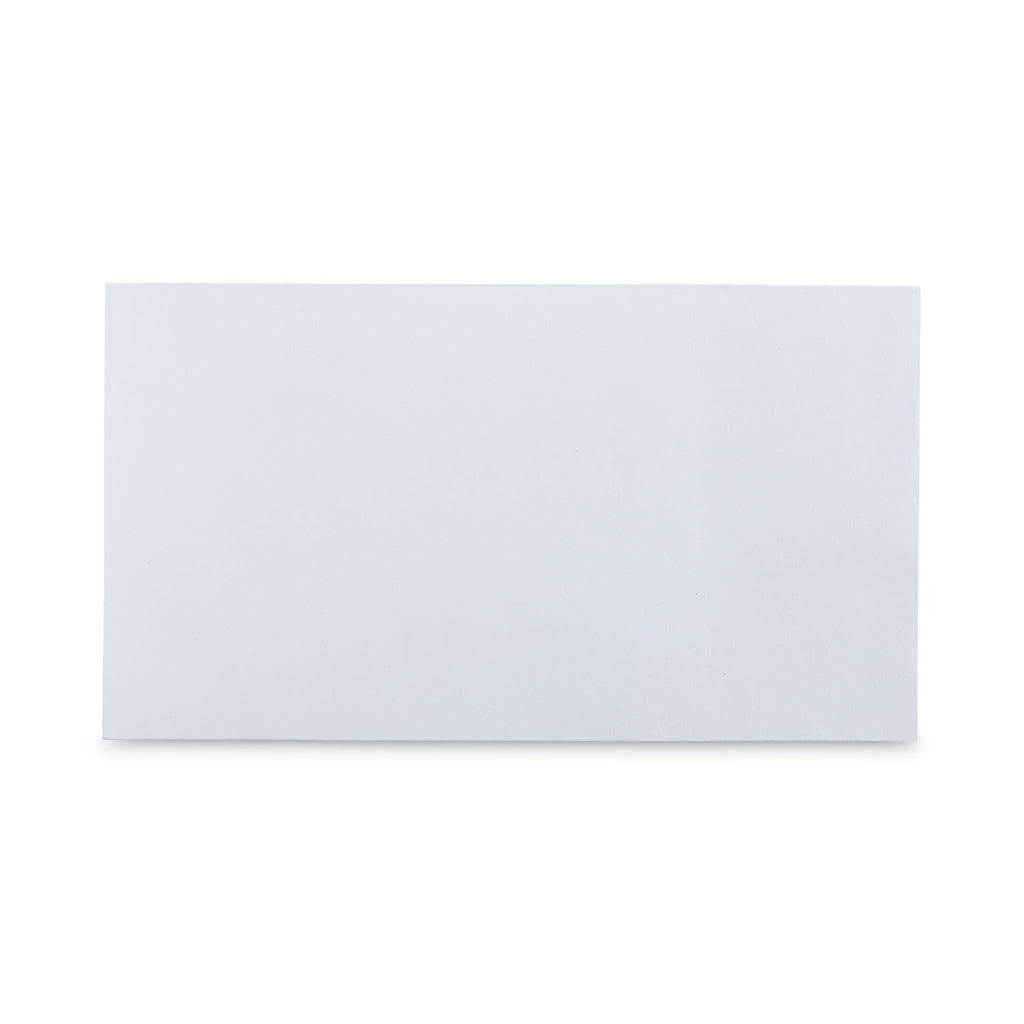 Peel Seal Strip Business Envelope, #6 3/4, Square Flap, Self-Adhesive Closure, 3.63 x 6.5, White, 100/Box - 