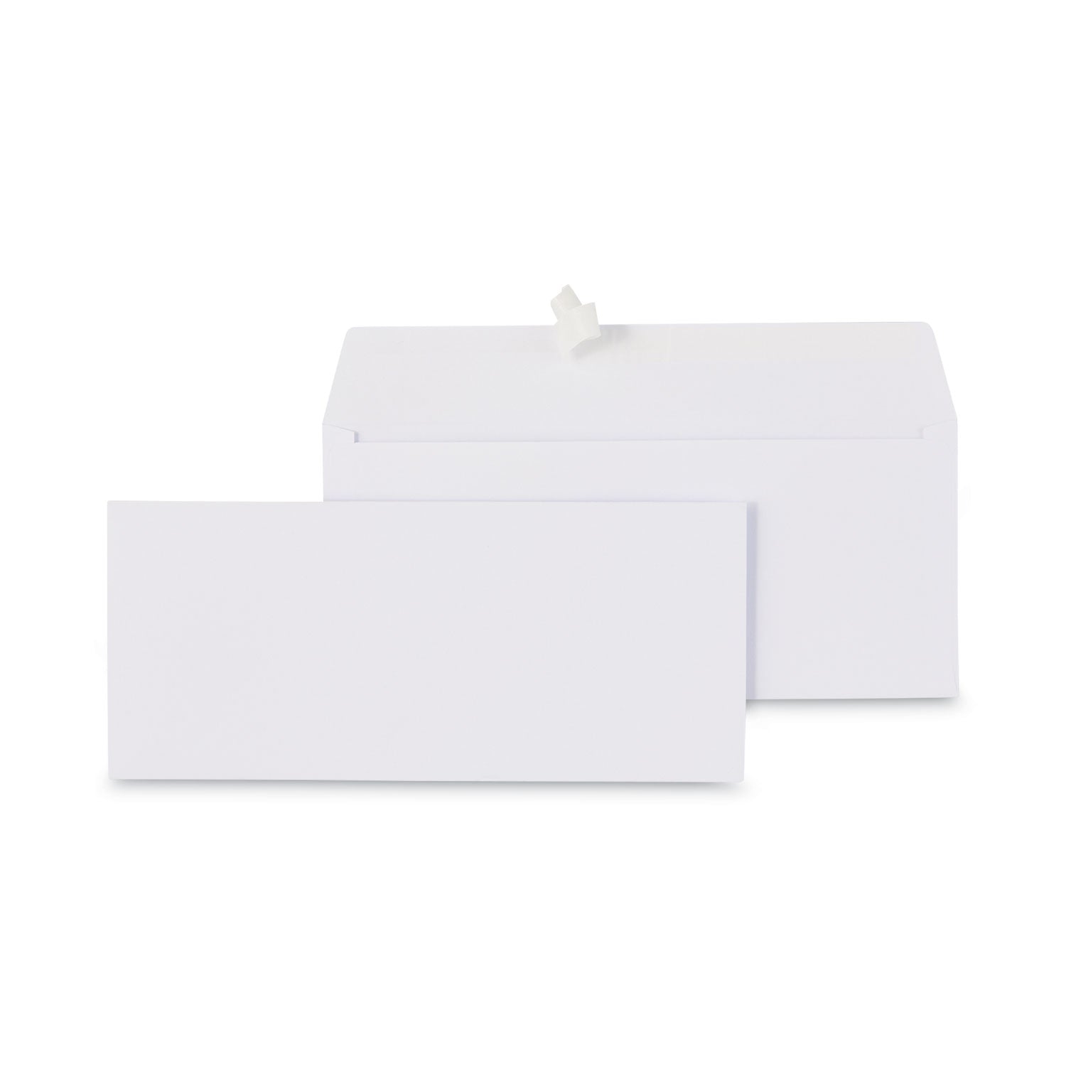 Peel Seal Strip Business Envelope, #9, Square Flap, Self-Adhesive Closure, 3.88 x 8.88, White, 500/Box - 