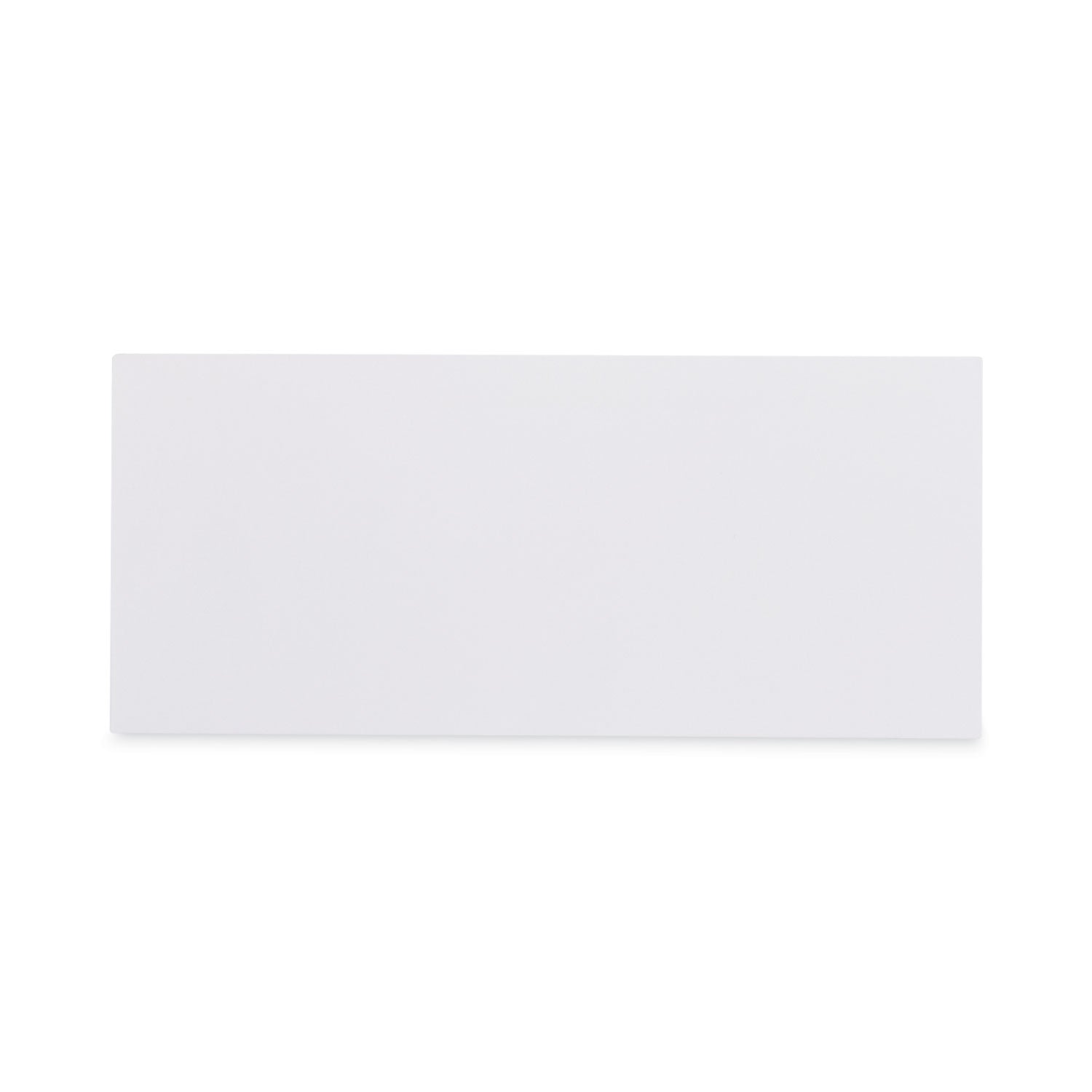 Peel Seal Strip Business Envelope, #10, Square Flap, Self-Adhesive Closure, 4.13 x 9.5, White, 500/Box - 