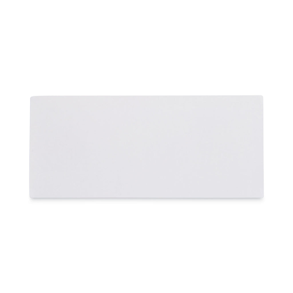 Peel Seal Strip Security Tint Business Envelope, #10, Square Flap, Self-Adhesive Closure, 4.13 x 9.5, White, 100/Box - 