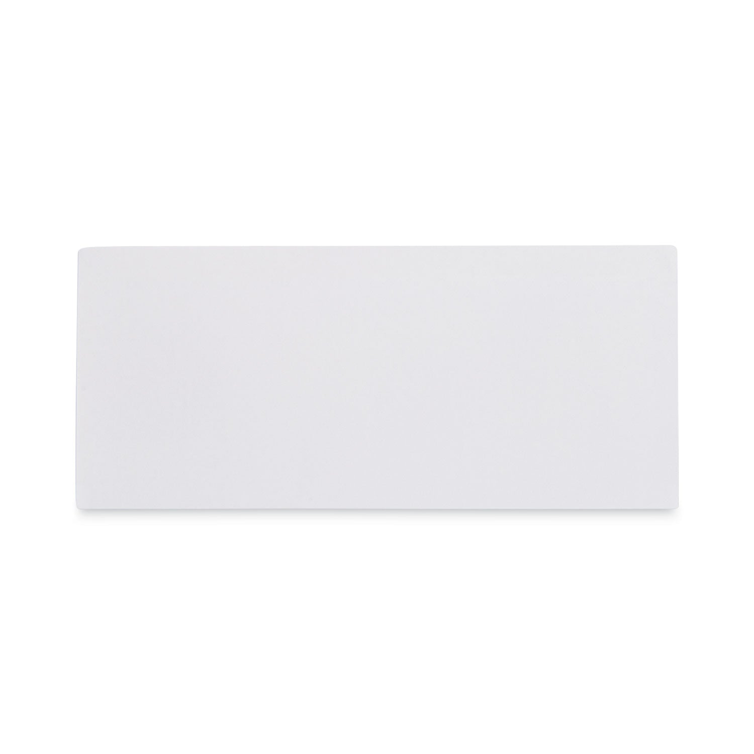 Peel Seal Strip Security Tint Business Envelope, #10, Square Flap, Self-Adhesive Closure, 4.13 x 9.5, White, 100/Box - 