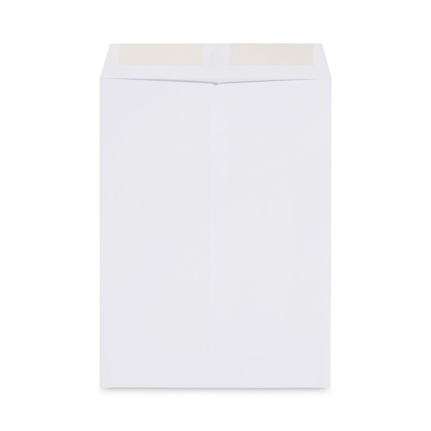 Peel Seal Strip Catalog Envelope, #10 1/2, Square Flap, Self-Adhesive Closure, 9 x 12, White, 100/Box - 