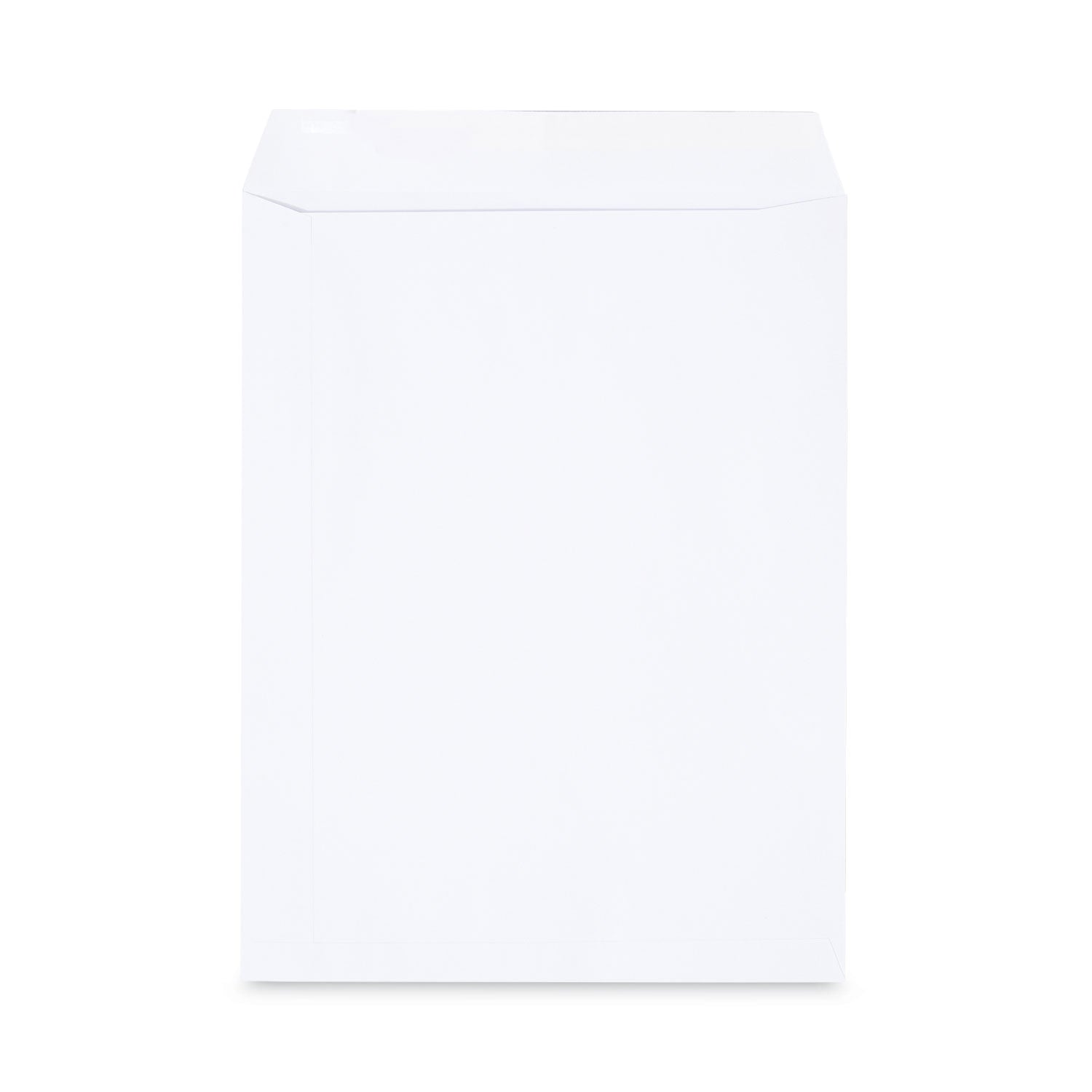 Peel Seal Strip Catalog Envelope, #13 1/2, Square Flap, Self-Adhesive Closure, 10 x 13, White, 100/Box - 