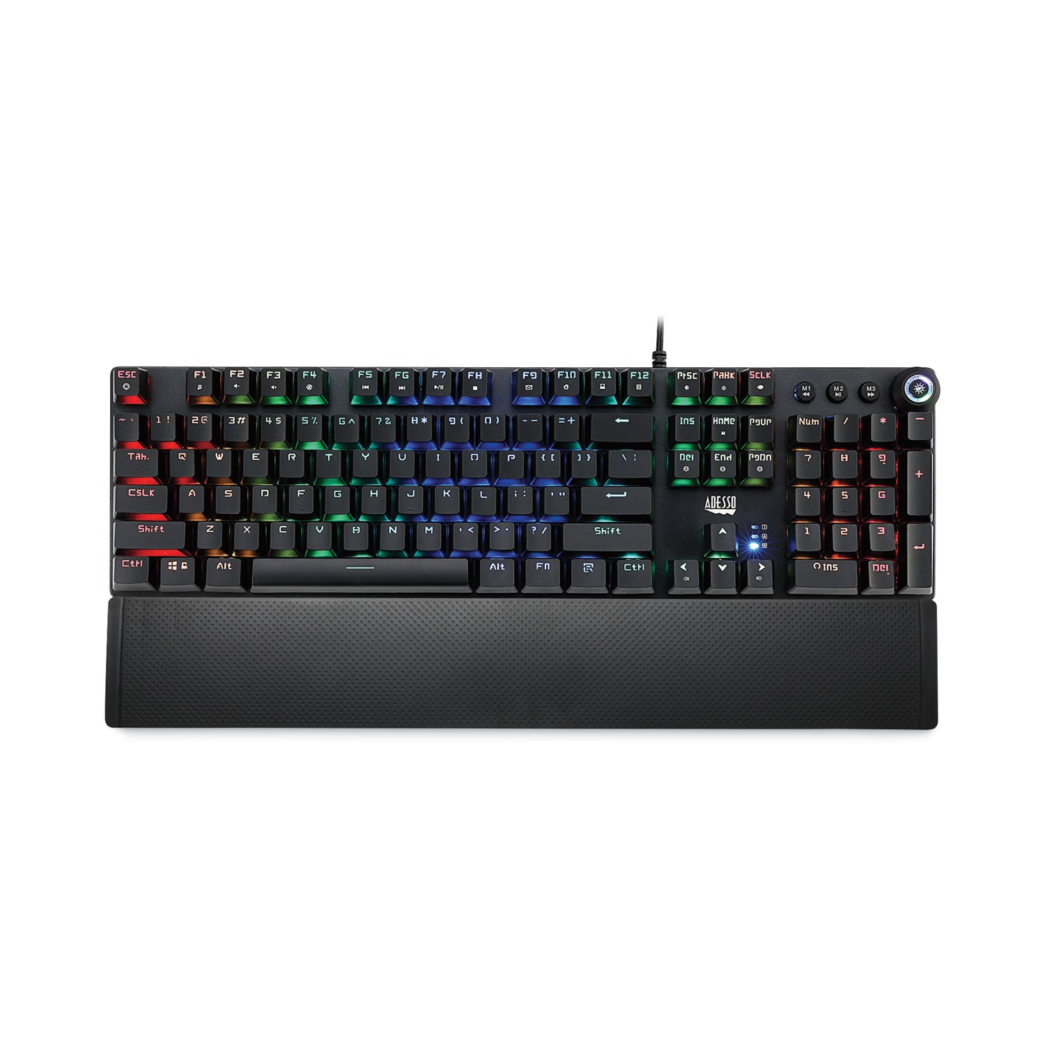 rgb-programmable-mechanical-gaming-keyboard-with-detachable-magnetic-palmrest-108-keys-black_adeakb650eb - 1