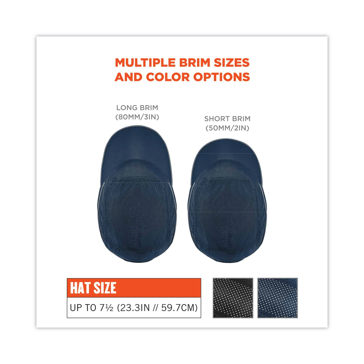 skullerz-8965-lightweight-bump-cap-hat-with-led-lighting-short-brim-navy-ships-in-1-3-business-days_ego23338 - 8