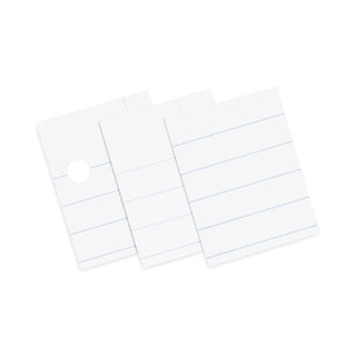 Composition Paper, 8.5 x 11, Wide/Legal Rule, 500/Pack