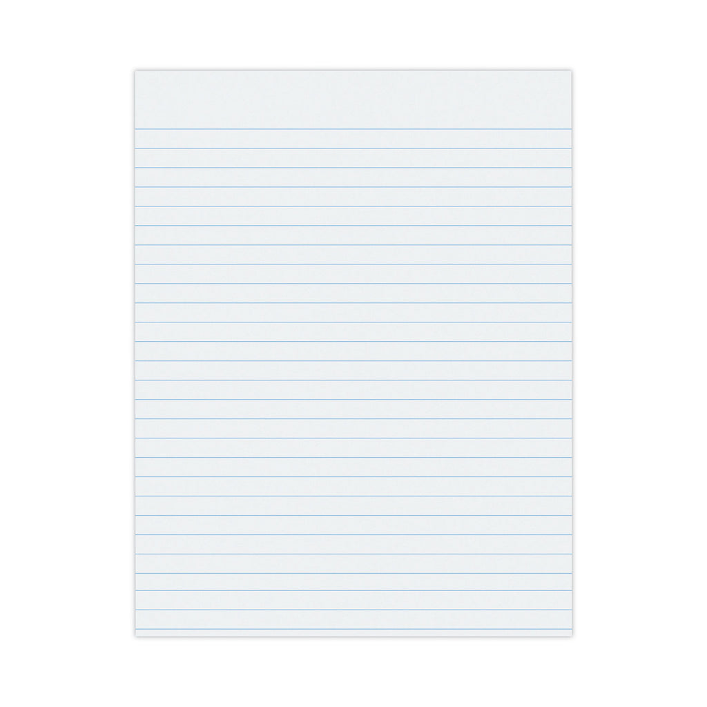 Composition Paper, 8.5 x 11, Wide/Legal Rule, 500/Pack