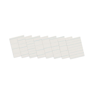 Skip-A-Line Ruled Newsprint Paper, 3/4" Two-Sided Long Rule, 8.5 x 11, 500/Ream