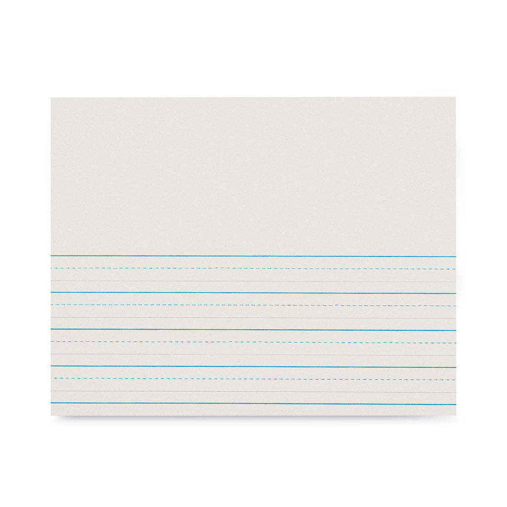 Multi-Program Picture Story Paper, 30 lb Bond Weight, 5/8" Long Rule, One-Sided, 8.5 x 11, 500/Pack