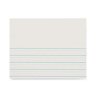 Multi-Program Picture Story Paper, 30 lb Bond Weight, 5/8" Long Rule, One-Sided, 8.5 x 11, 500/Pack