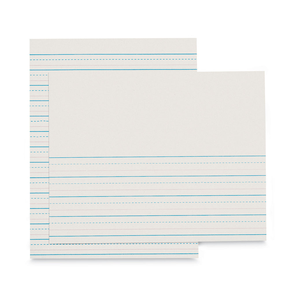 Multi-Program Picture Story Paper, 30 lb Bond Weight, 5/8" Long Rule, One-Sided, 8.5 x 11, 500/Pack