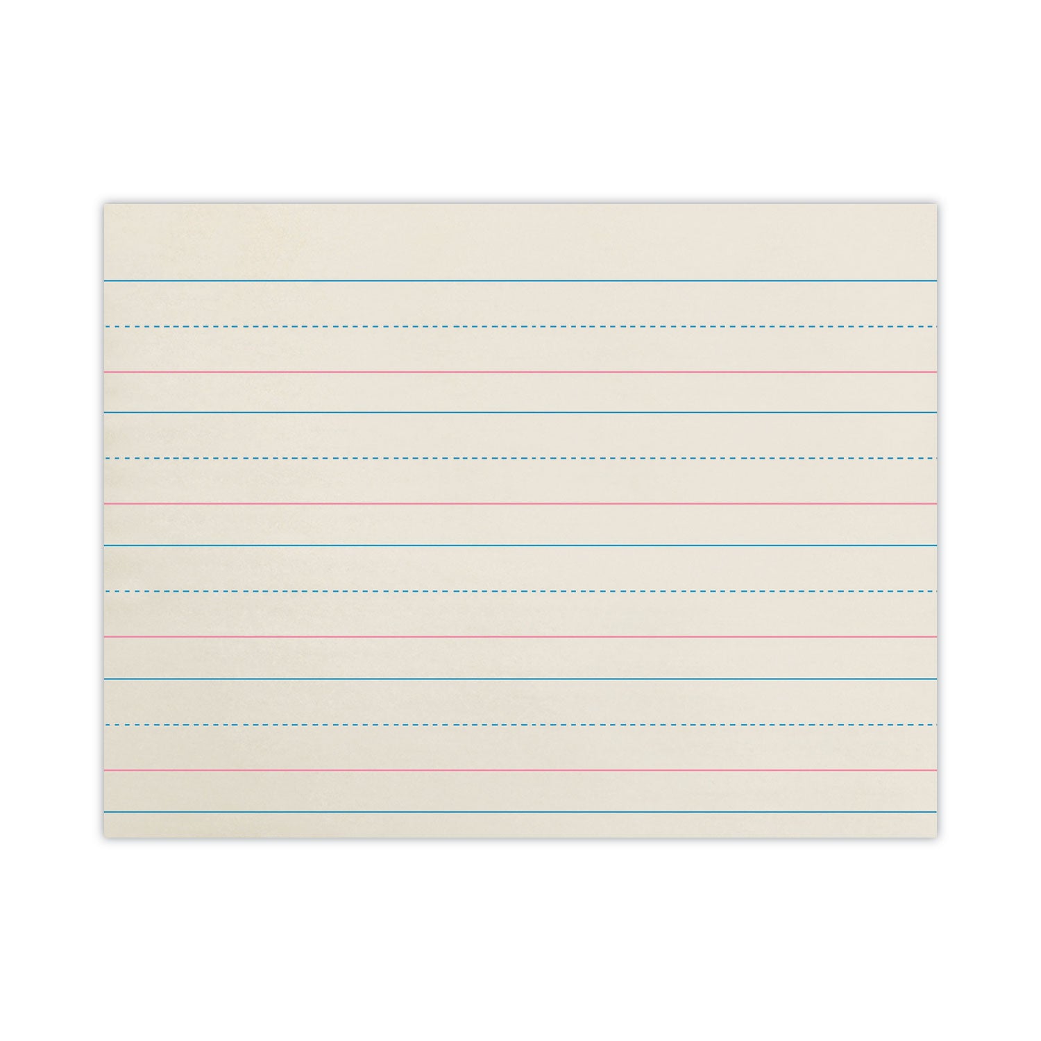 multi-program-handwriting-paper-30-lb-bond-weight-1-1-8-long-rule-two-sided-8-x-105-500-pack_znbzp2610 - 2